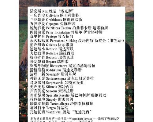 魔法世界全咒语魔法阵是什么？如何使用它们？