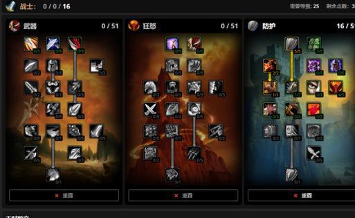 魔兽世界71级武器战士天赋怎么加？加点后有哪些提升效果？