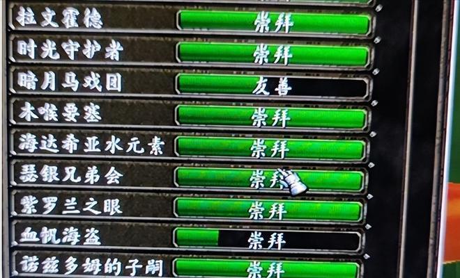 提高魔兽声望的有效方法有哪些？
