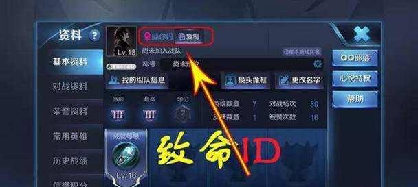 王者荣耀中如何查看玩家的ID？有什么快捷方式？
