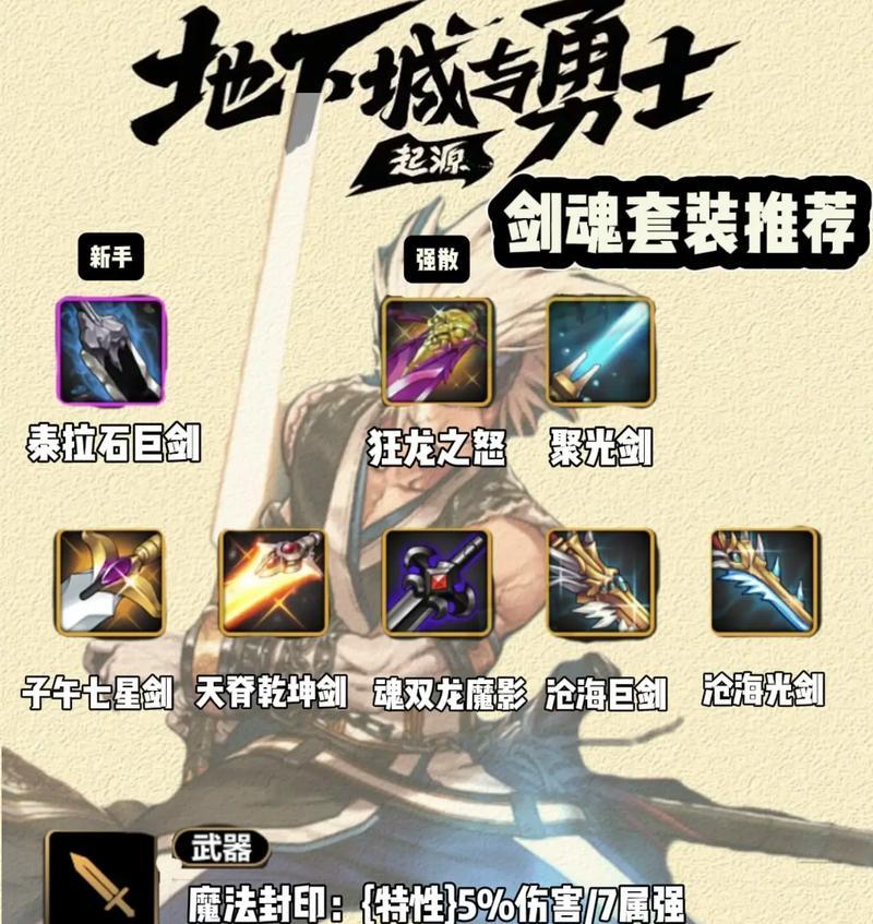 剑魂未央装备属性如何提升？刷取方法是什么？