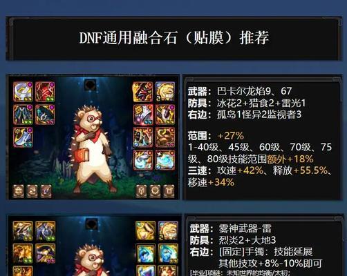 dnf史诗融合石怎么选？选择融合石有哪些技巧？
